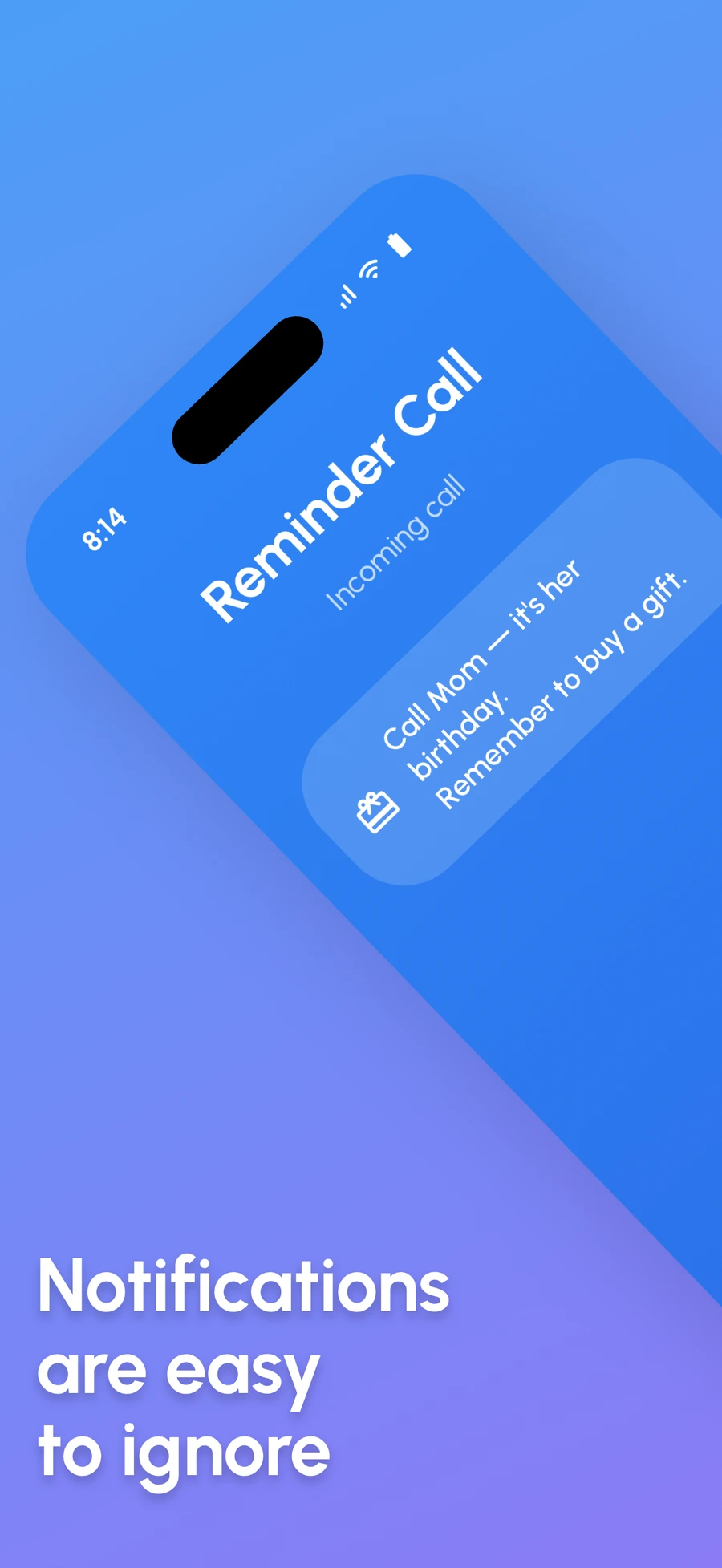 Notifications are easy to ignore